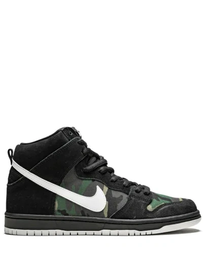 Nike Sb Dunk High Pro Sneakers In Black