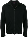 Paul & Shark Zipped Jacket In Black