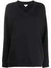 Kenzo Sweatshirt Mit V-ausschnitt In Black