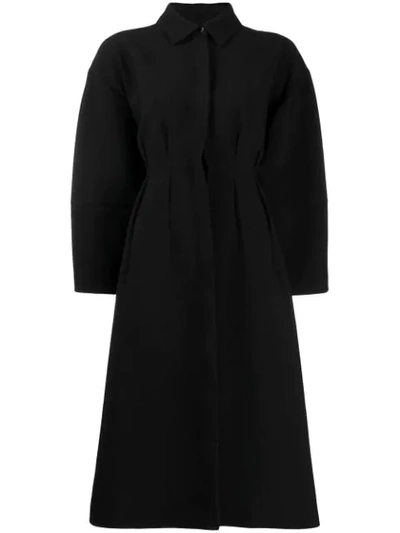 Totême Oversized Dress In Black