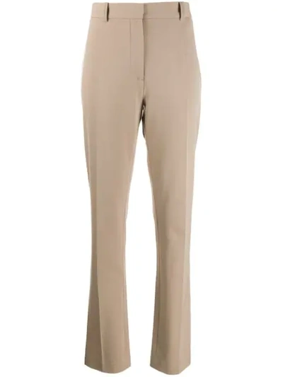 Joseph Slim-fit Tapered Trousers In Neutrals