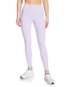 Alo Yoga 7/8 High-waist Lounge Leggings In Ultraviolet Heather