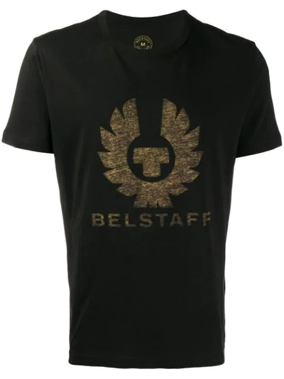 Belstaff Coteland 2.0 Cotton-jersey T-shirt In Black