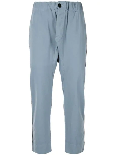 Bassike Canvas Relaxed Pants - Blue