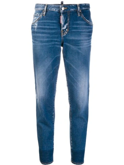 Dsquared2 Classic Slim-fit Jeans In Blue