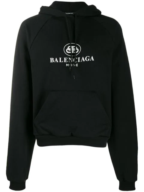 balenciaga mode black hoodie