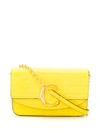 Chloé C Shoulder Bag In Yellow