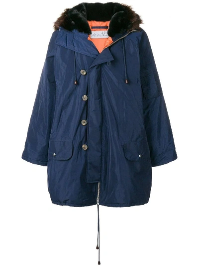 Martine Rose Hooded Button Parka