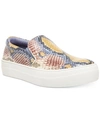 Steve Madden Women's Gills Slip-on Sneakers In Multi Snake