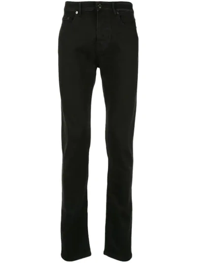 N°21 Mid-rise Slim Fit Denim Jeans In Black