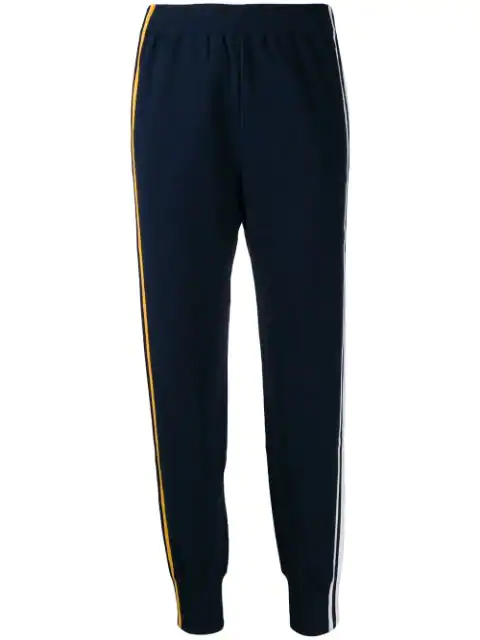 Sjyp Side Stripe Track Pants In Blue | ModeSens