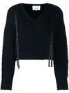 3.1 Phillip Lim / フィリップ リム Cropped-strickpullover In Blue