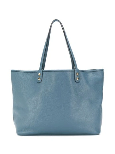 Etro Reversible Shopper Tote In Blue