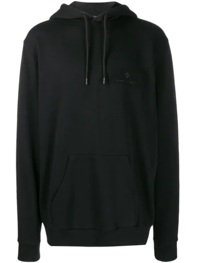 Marcelo Burlon County Of Milan Oversized Hoodie In Black