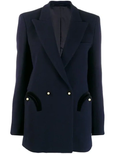 Blazé Milano Double-breasted Blazer - Blue