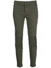 N°21 Skinny Leg Denim Jeans In Green