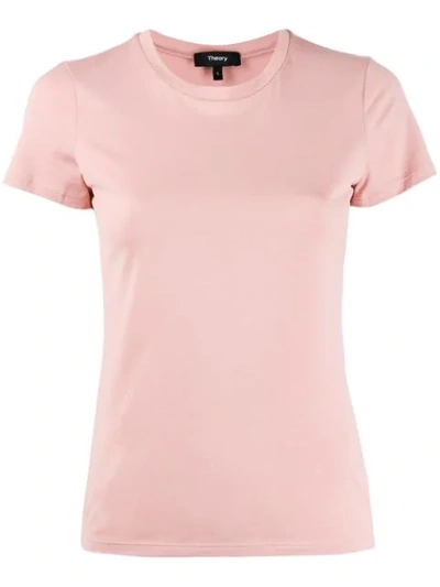 Theory Apex T-shirt In Pink