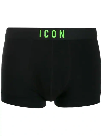 Dsquared2 Underwear Icon Trunks Black