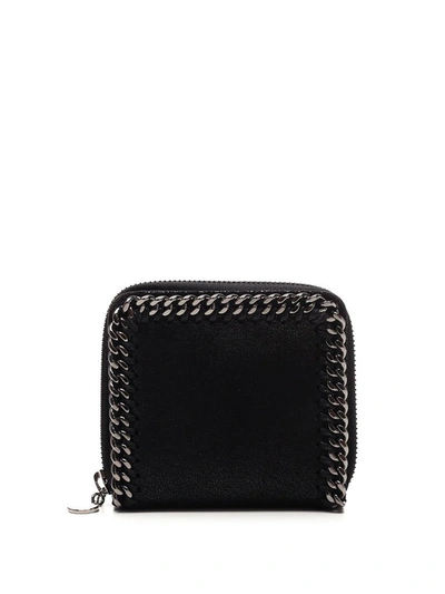 Stella Mccartney Falabella Small Wallet In Black