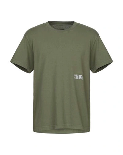 Rta T-shirts In Military Green