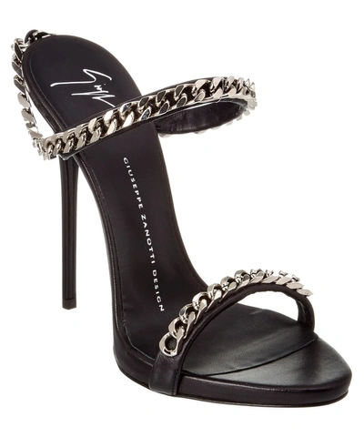 Giuseppe Zanotti Detail Heeled Sandal' Black ModeSens