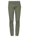 Grey Daniele Alessandrini Pants In Military Green