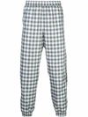 Opening Ceremony Plaid Track Pants In Black