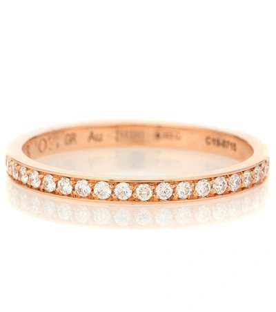 Repossi Berbere Xs 18kt Rose Gold Ring With Diamonds