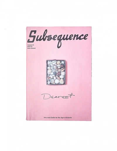 Visvim Subsequence Vol.1 Magazine In Pink