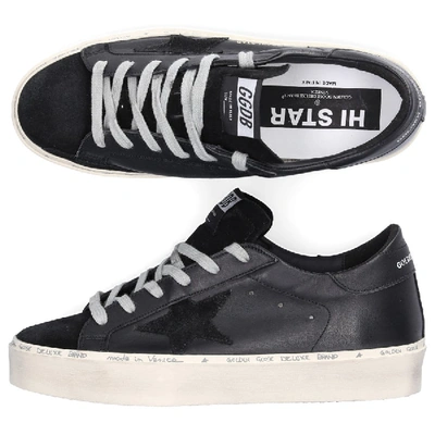 Golden Goose Low-top Sneakers Histar In Black