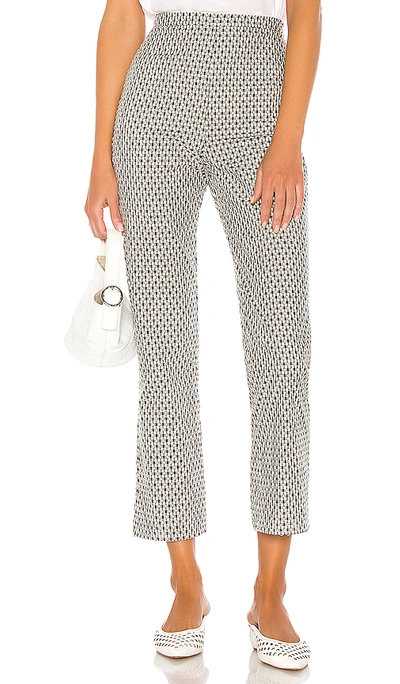 Privacy Please Baldwin Cropped Pant In Black & White