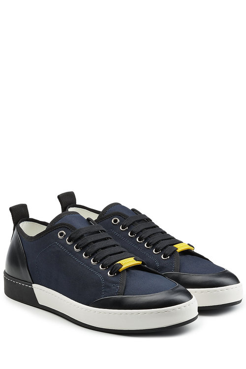 jil sander canvas sneakers