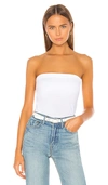 Commando Lifted Classic Tube Top In White