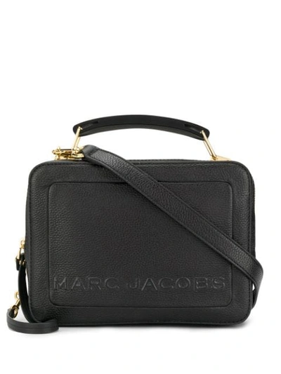 Marc Jacobs The Box 23 Leather Handbag In Black