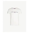 Tommy Hilfiger Mens Core Tommy Logo T-shirt In White