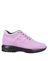 Hogan Sneakers In Lilac