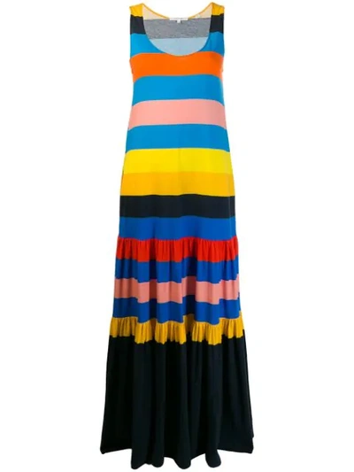 Chinti & Parker Rainbow Sunset Holiday Organic Jersey Maxi Dress