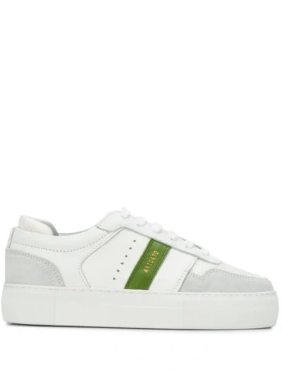 Axel Arigato Platform White Leather Sneakers