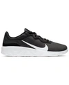 Nike Men's Explore Strada Running Sneakers From Finish Line In Black/white