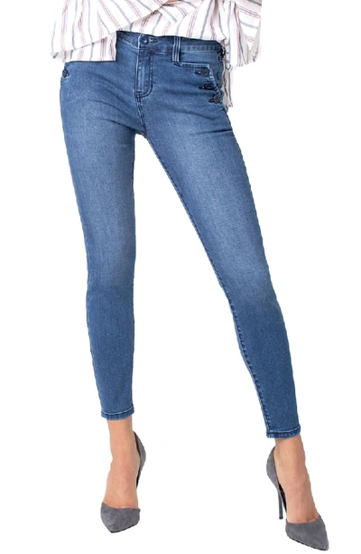 Liverpool Abby High Waist Slant Pocket Ankle Skinny Jeans In Medway