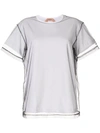 N°21 Mesh T-shirt In White