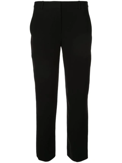 Diane Von Furstenberg Tami Straight-leg Trousers In Black