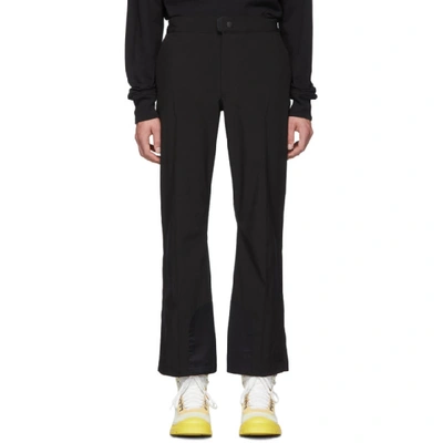 Acne Studios Straight Leg Ski Trousers In Black