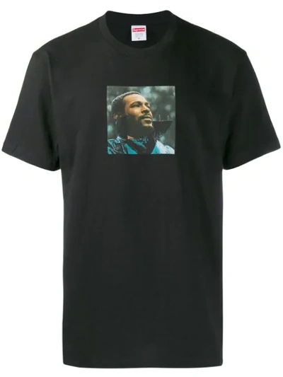 Supreme Marvin Gaye T-shirt In Black