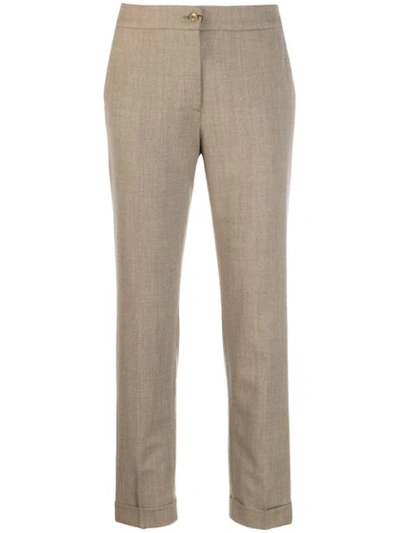 Etro Cropped Slim In 800 Beige