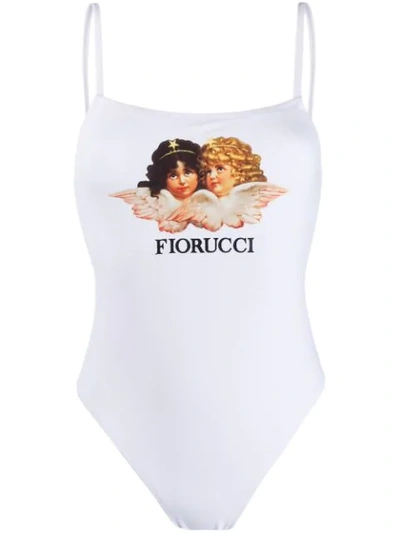 Fiorucci Angels Swimsuit In White