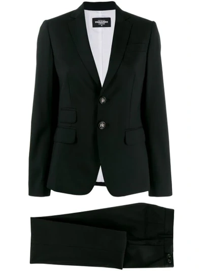 Dsquared2 Slim Fit Classic Suit In Black