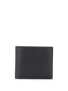 Valextra Smooth Square Wallet In Black