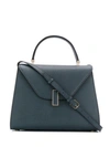 Valextra Iside Top-handle Bag In Blue