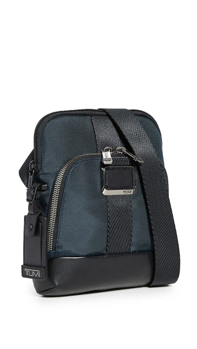 Tumi Alpha Bravo Barksdale Crossbody Bag In Navy